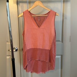 #summer Hello Summer! Cute Linen-blend Tank